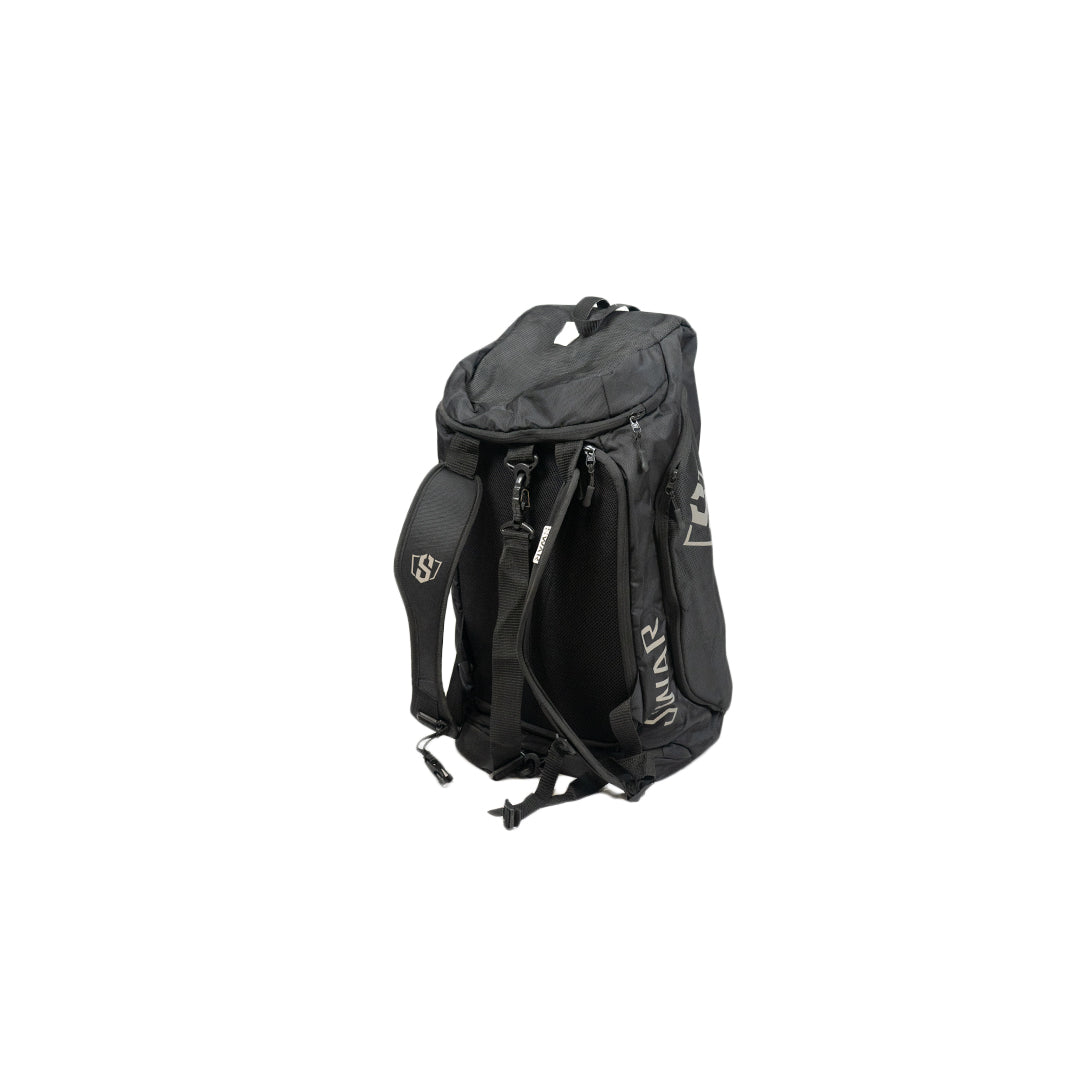 Swar Black Backpack
