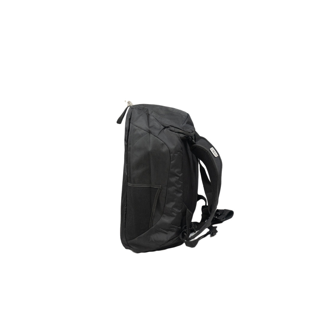 Swar Black Backpack