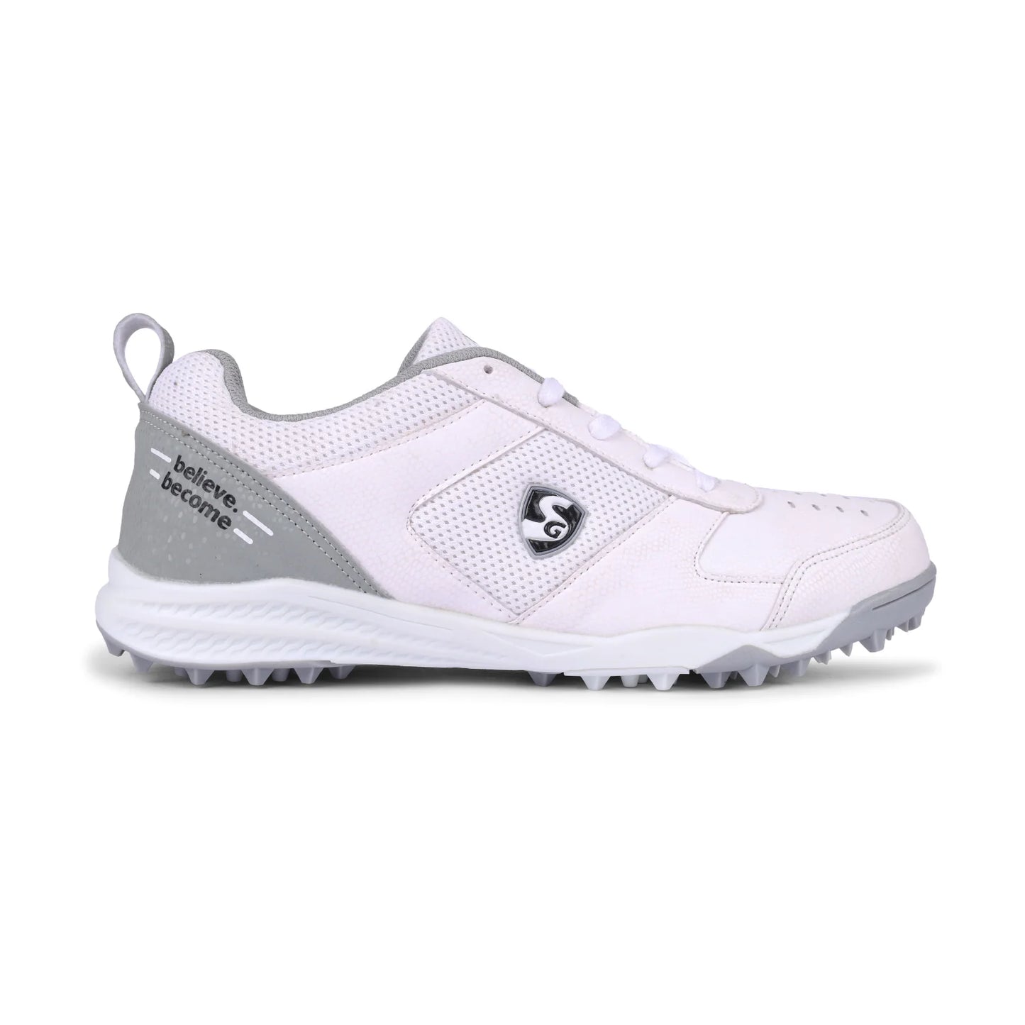 SG Fusion Rubber Studs Shoes Grey / White