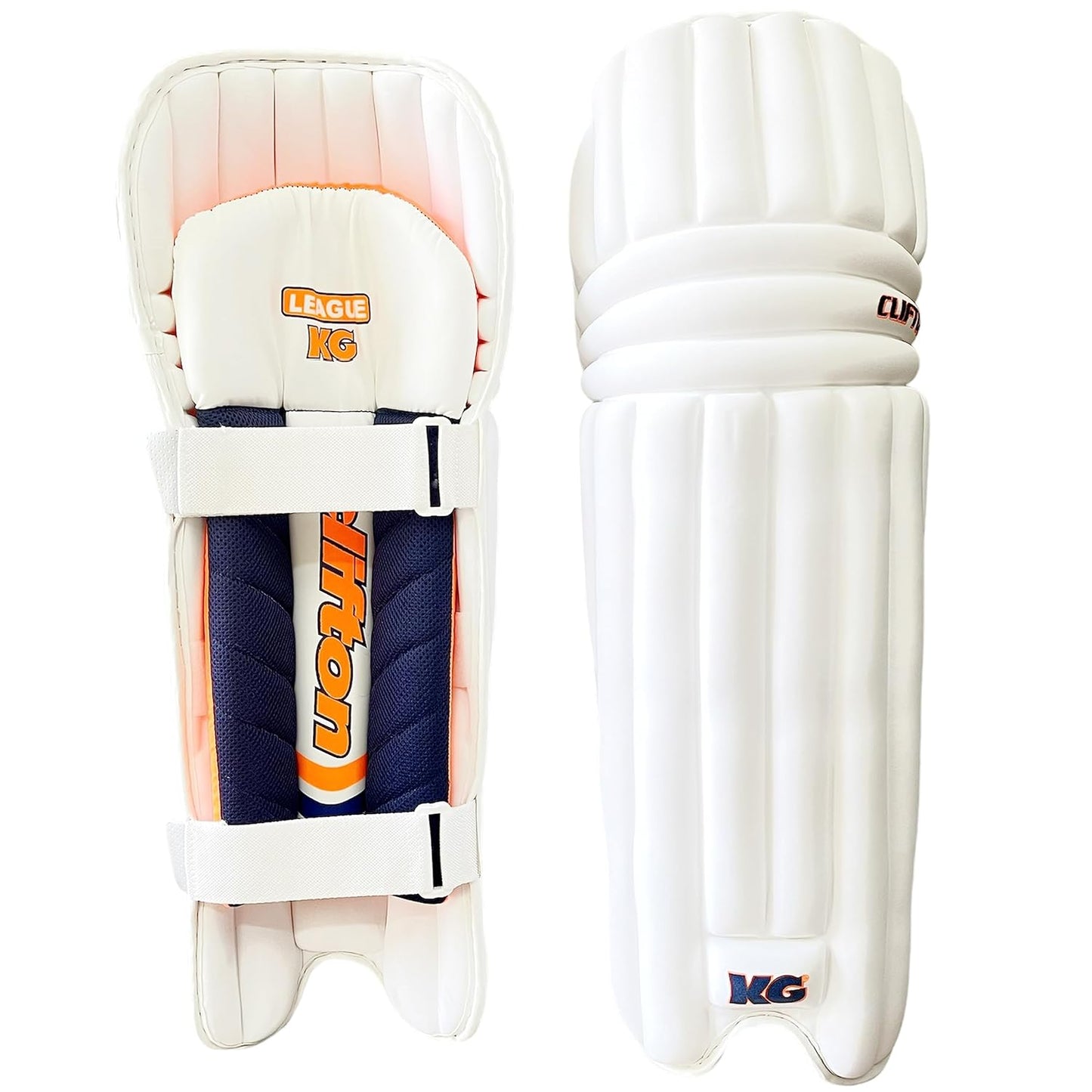 KG CLIFTON LEG GUARD, Mens (Light Weight) (White)