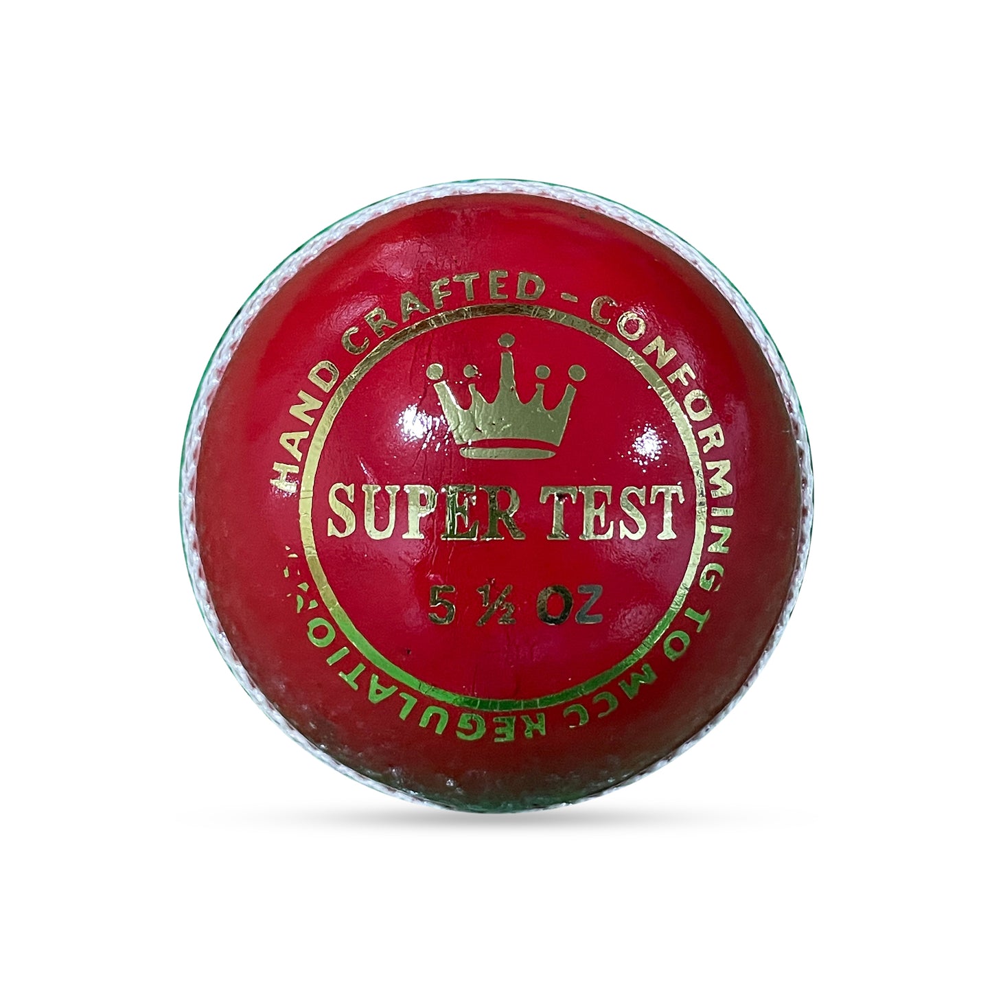 All About Cricket SUPER TEST Cricket Ball Red