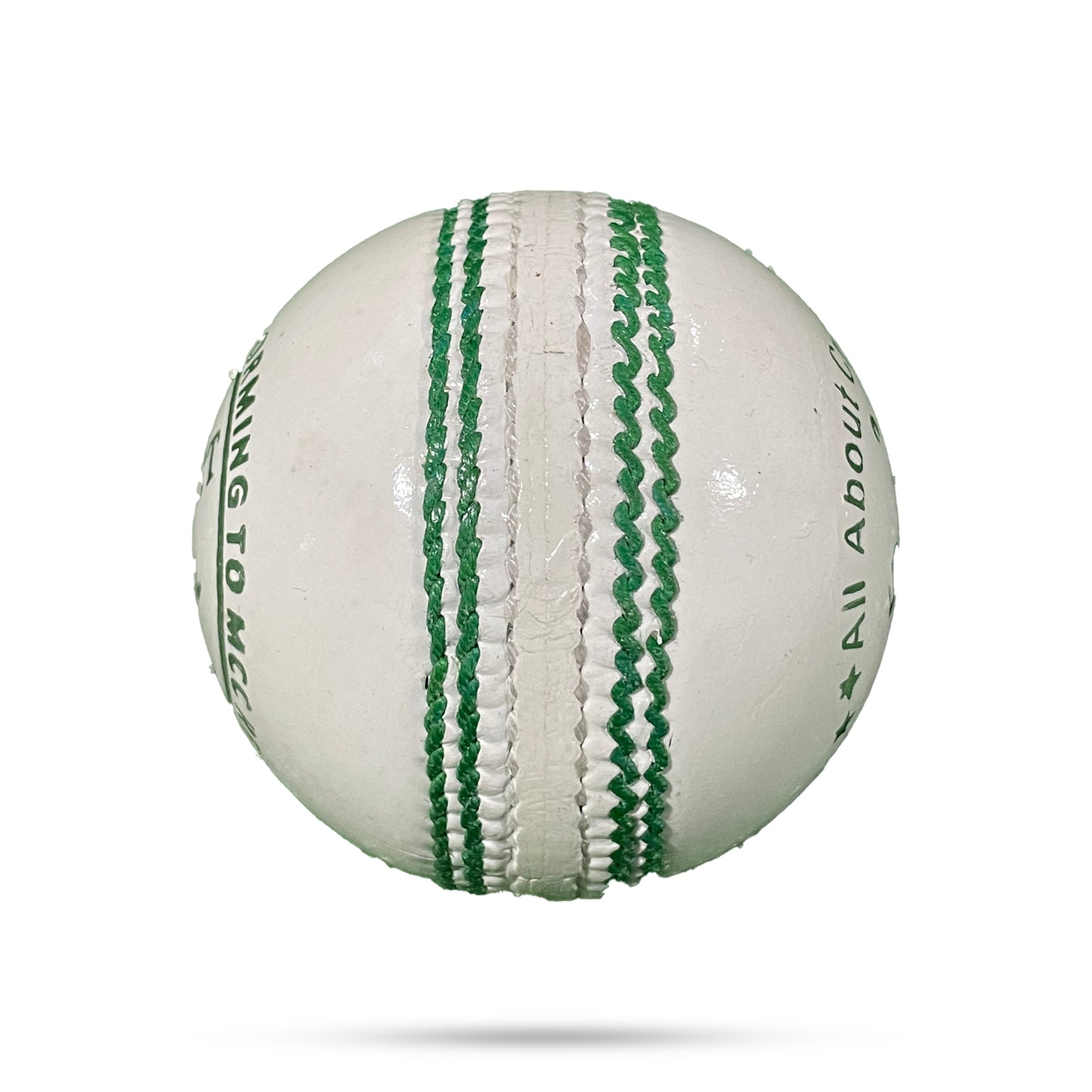 All About Cricket SUPER TEST Cricket Ball White