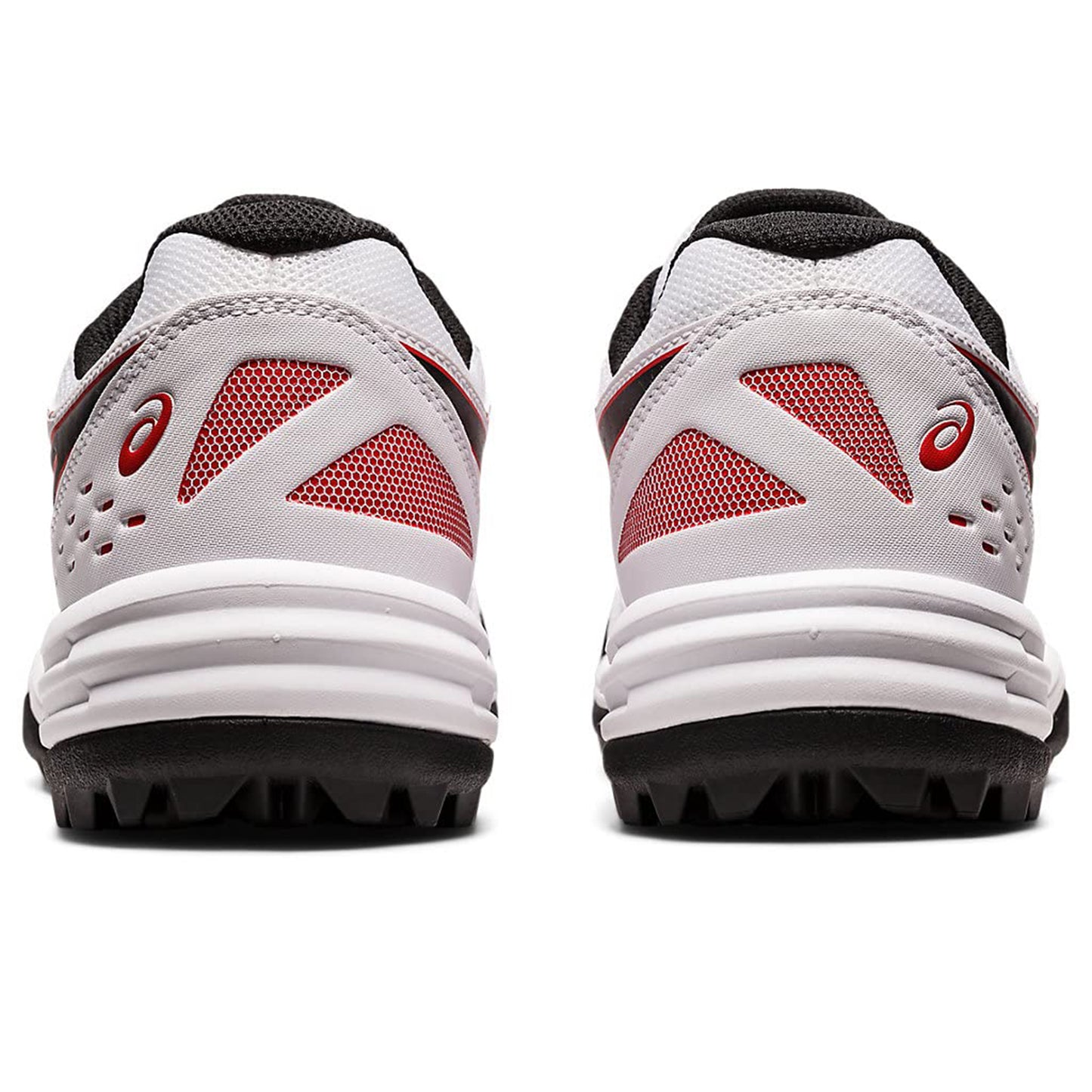 Asics Gel Lethal Field Cricket Shoes for Mens White/Electric Red