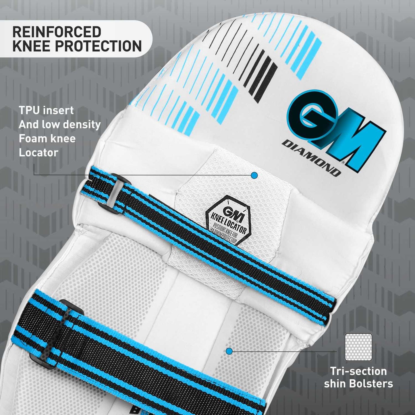 GM Diamond Cricket Batting Lag Gards