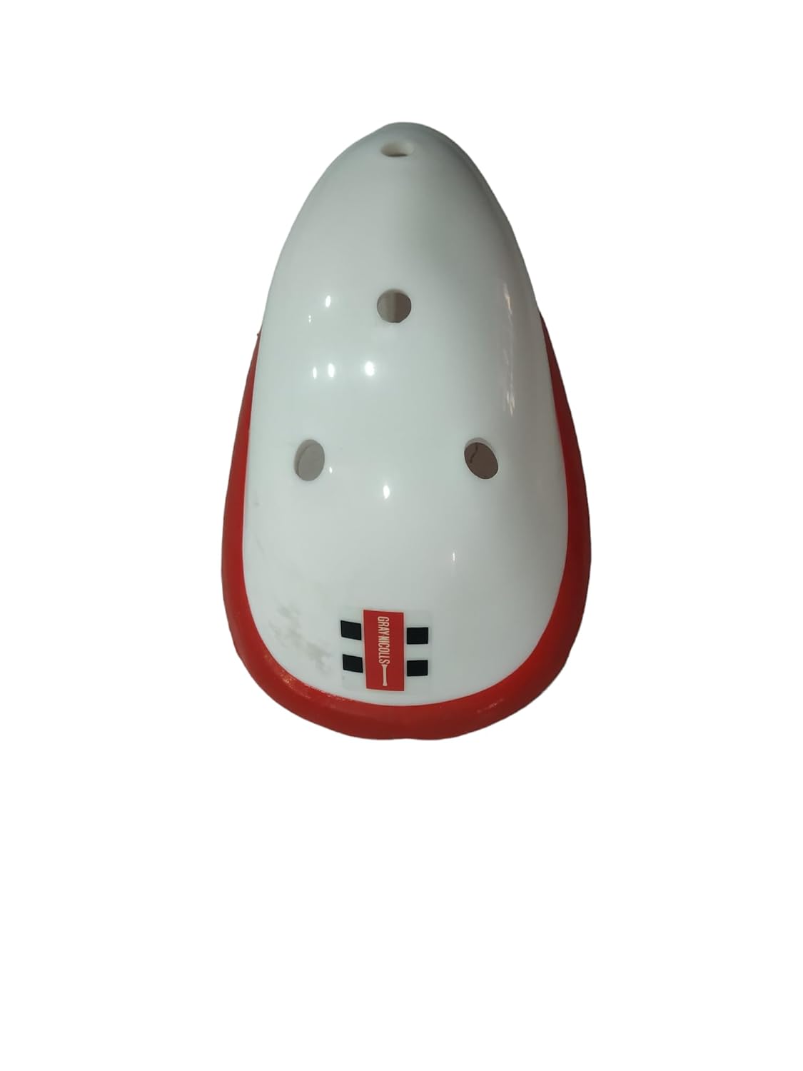 Gray-Nicolls Test Abdominal Guard For Adult, White-Red