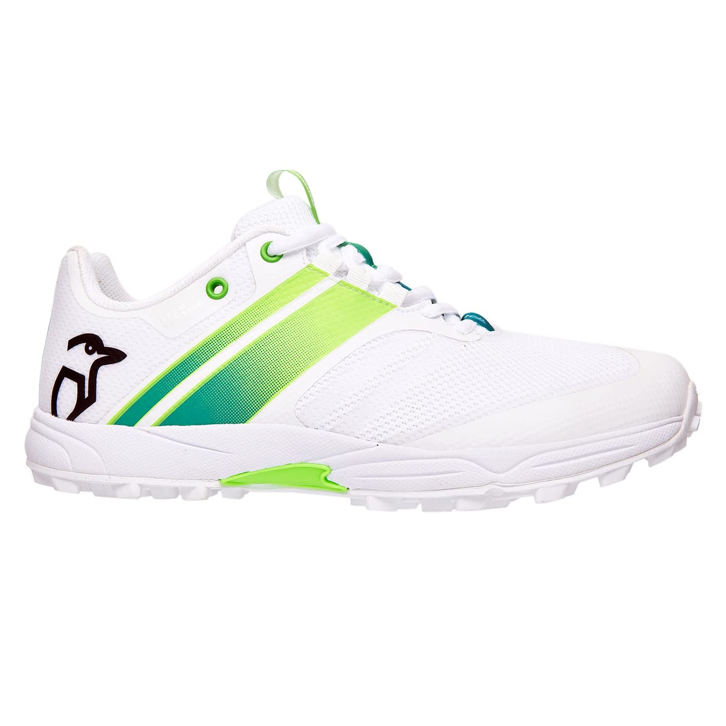Kookaburra Pro 2.0 Rubber White/Lime Cricket Shoes