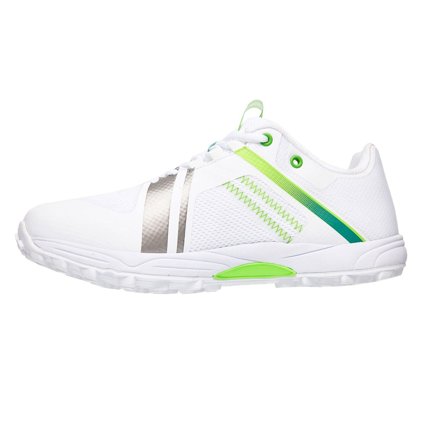 Kookaburra Pro 2.0 Rubber White/Lime Cricket Shoes