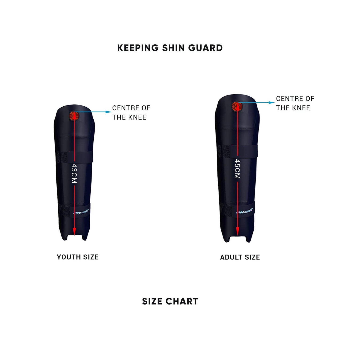 Moonwalkr Wicket Keeping Shin Guards