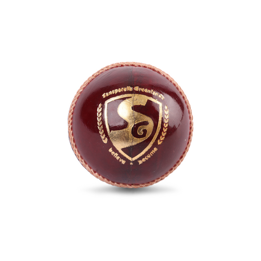 SG Club Red Cricket Leather Ball