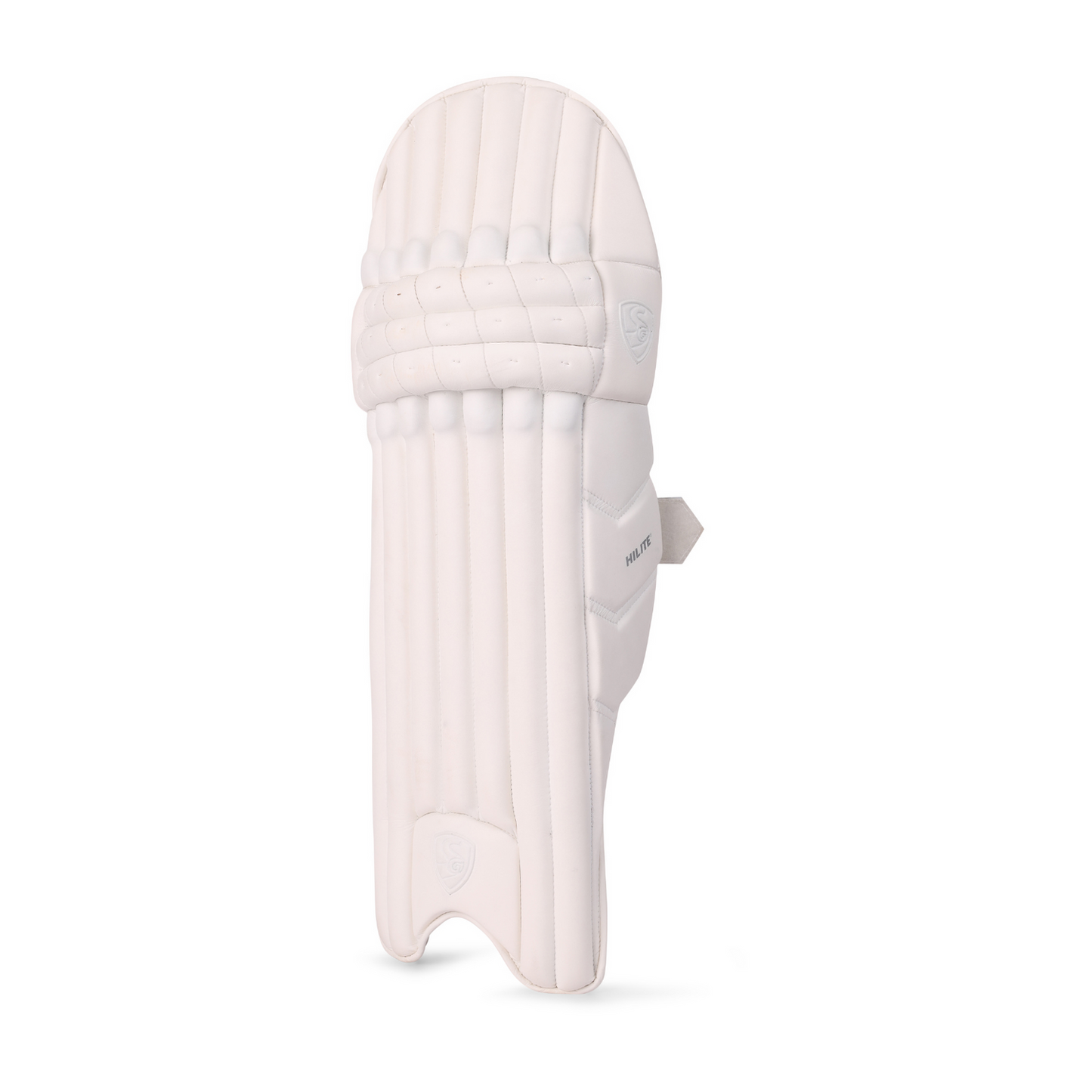 SG Hilite White Cricket Batting Batting Leg guard