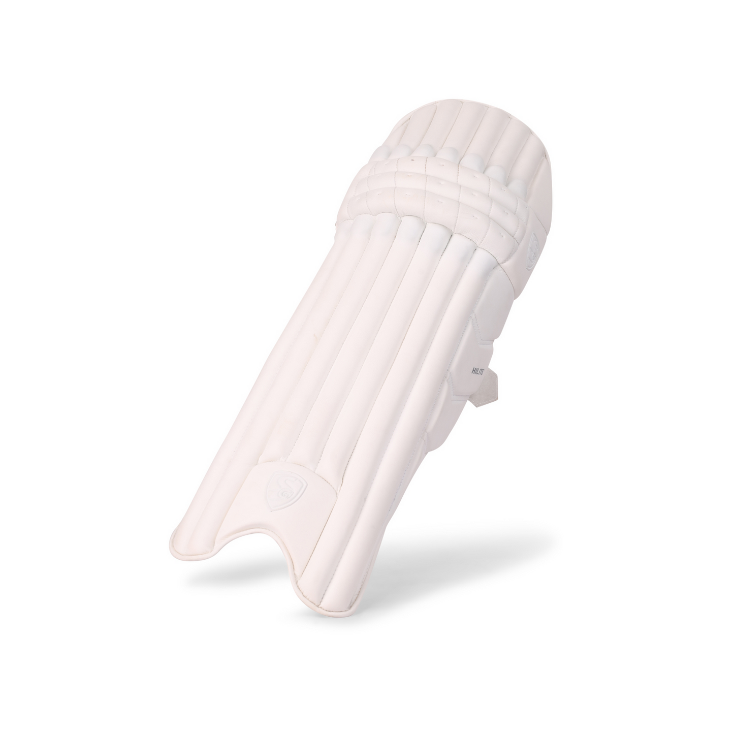 SG Hilite White Cricket Batting Batting Leg guard