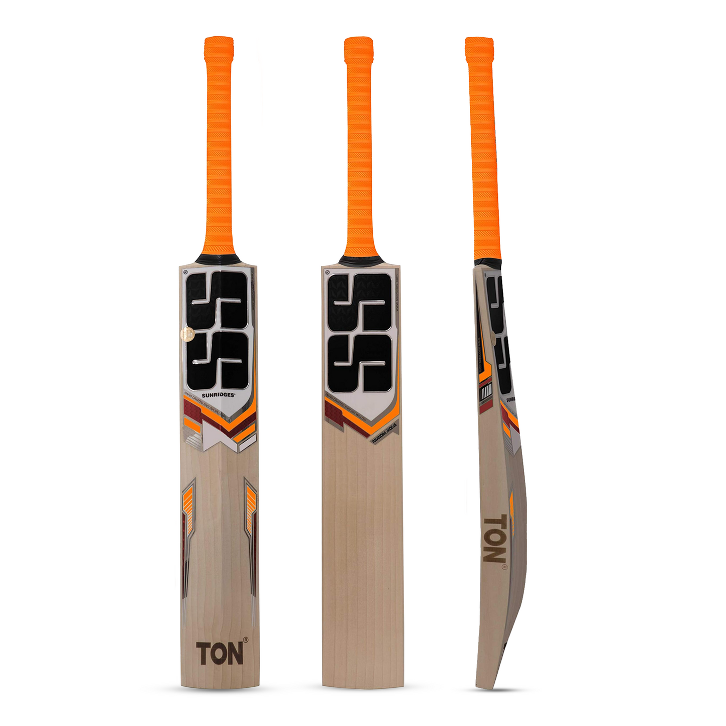 SS Ravindra Jadeja English Willow Cricket Bat SH