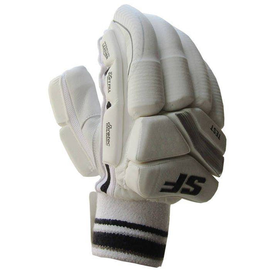 SF Test Batting Gloves White and Black