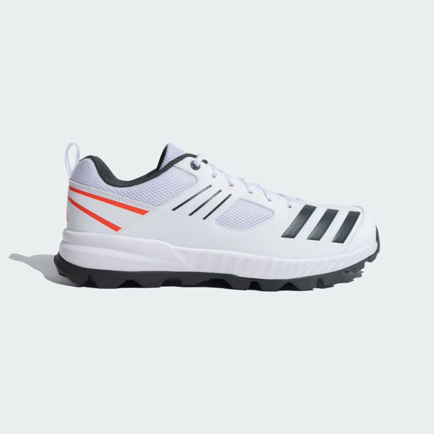 ADIDAS  Crihase Cricket Shoes For Men White/Black/Red