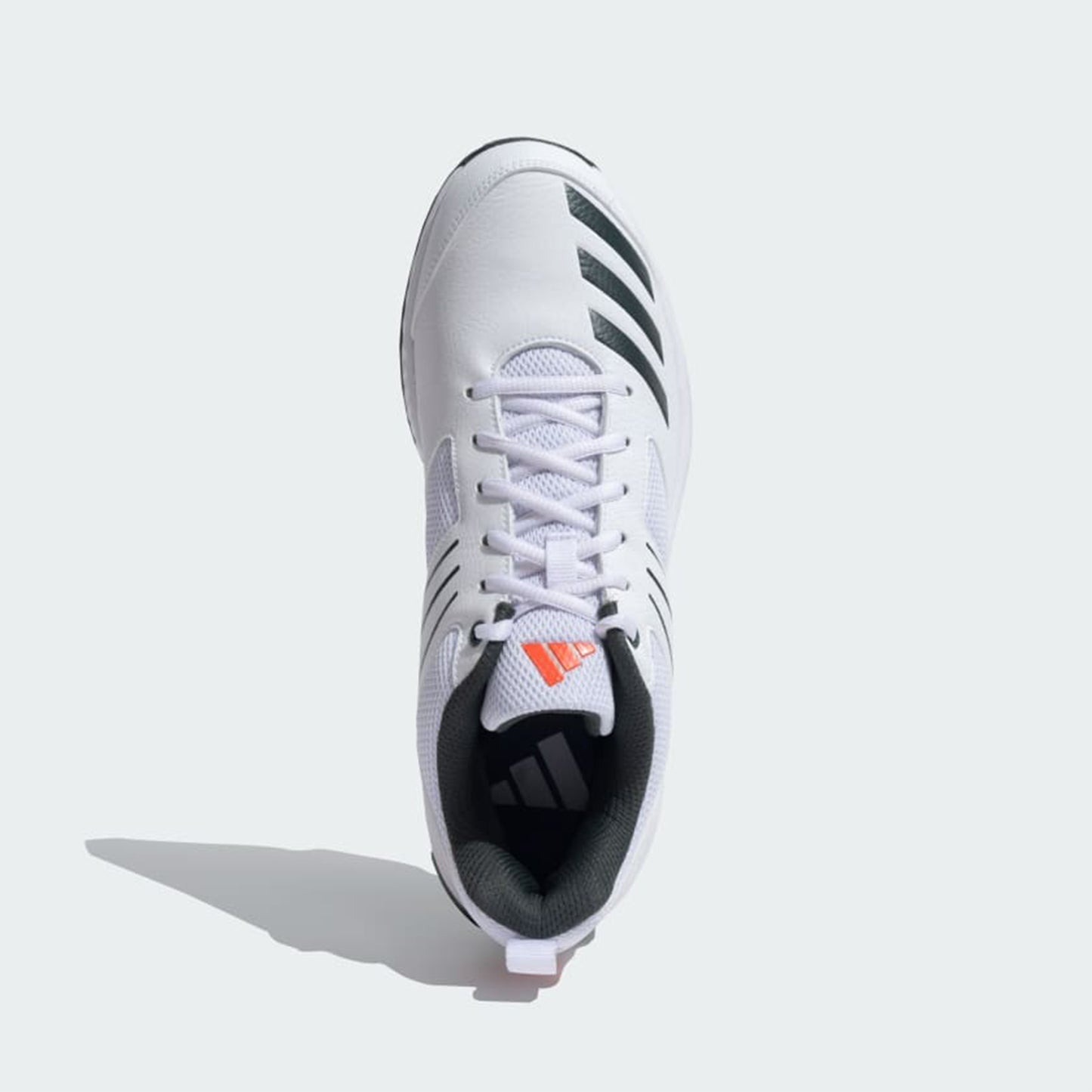 ADIDAS  Crihase Cricket Shoes For Men White/Black/Red