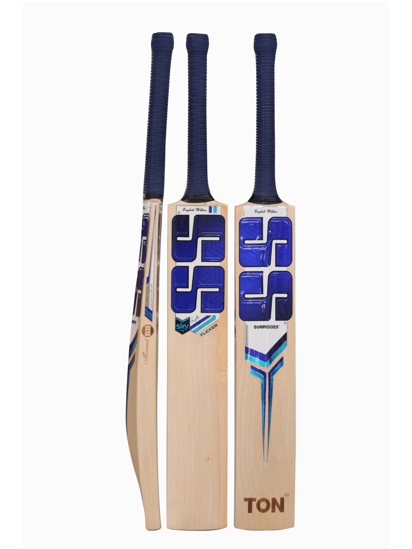 SS Sky Flicker English Willow Cricket Bat| Size Harrow