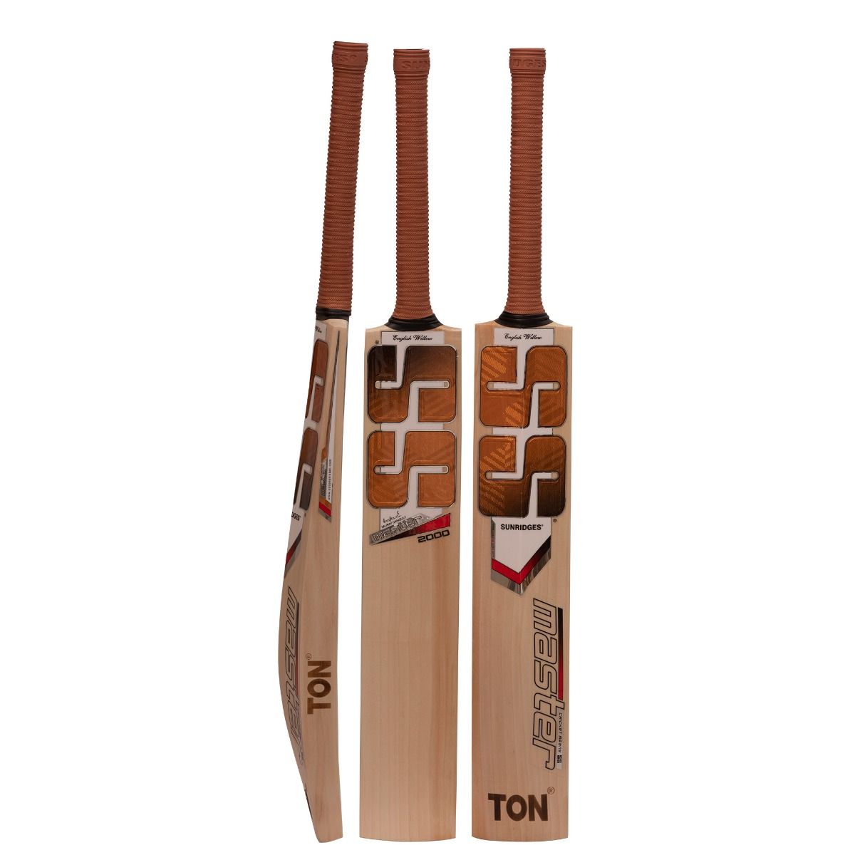 SS Master 2000 Cricket English Willow Bat SH