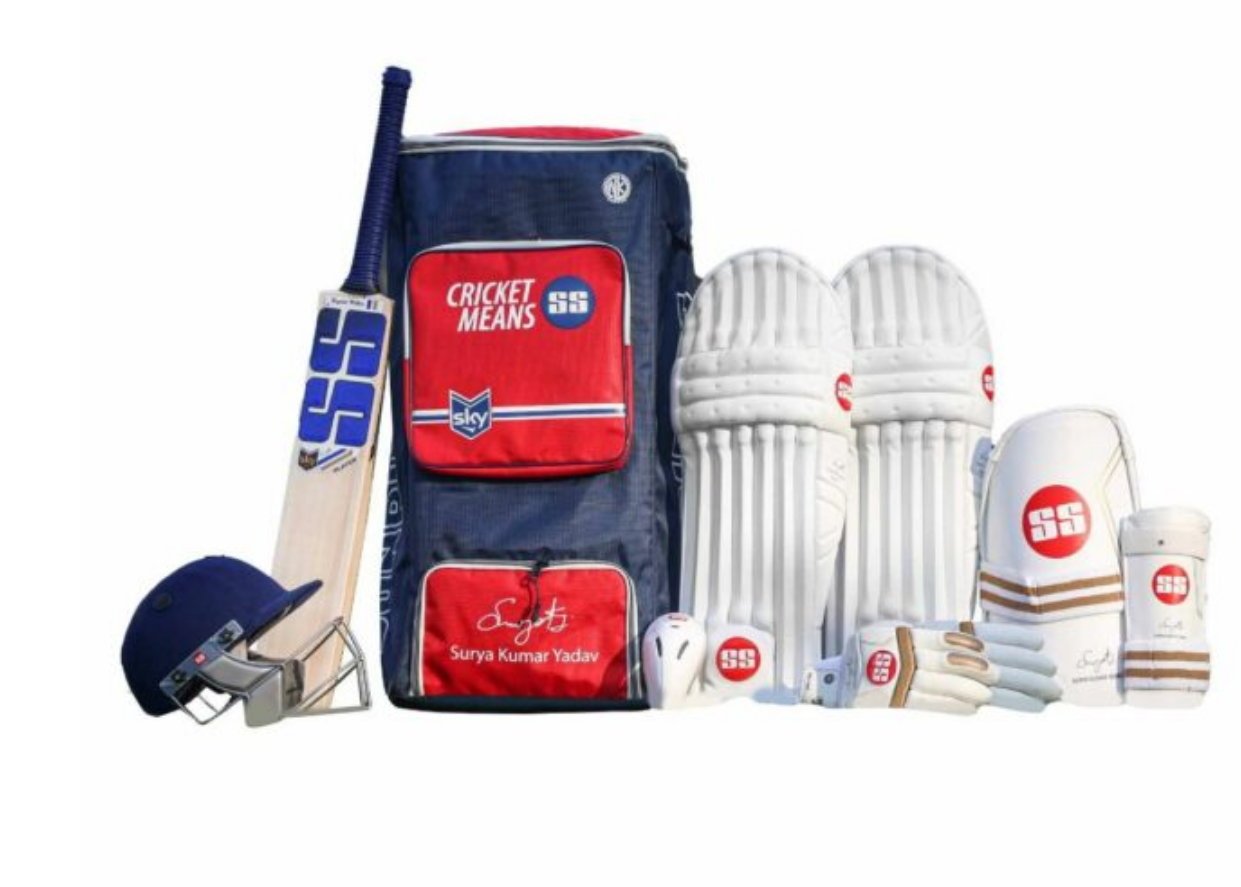 SS Sky English Willow Full Cricket Kit