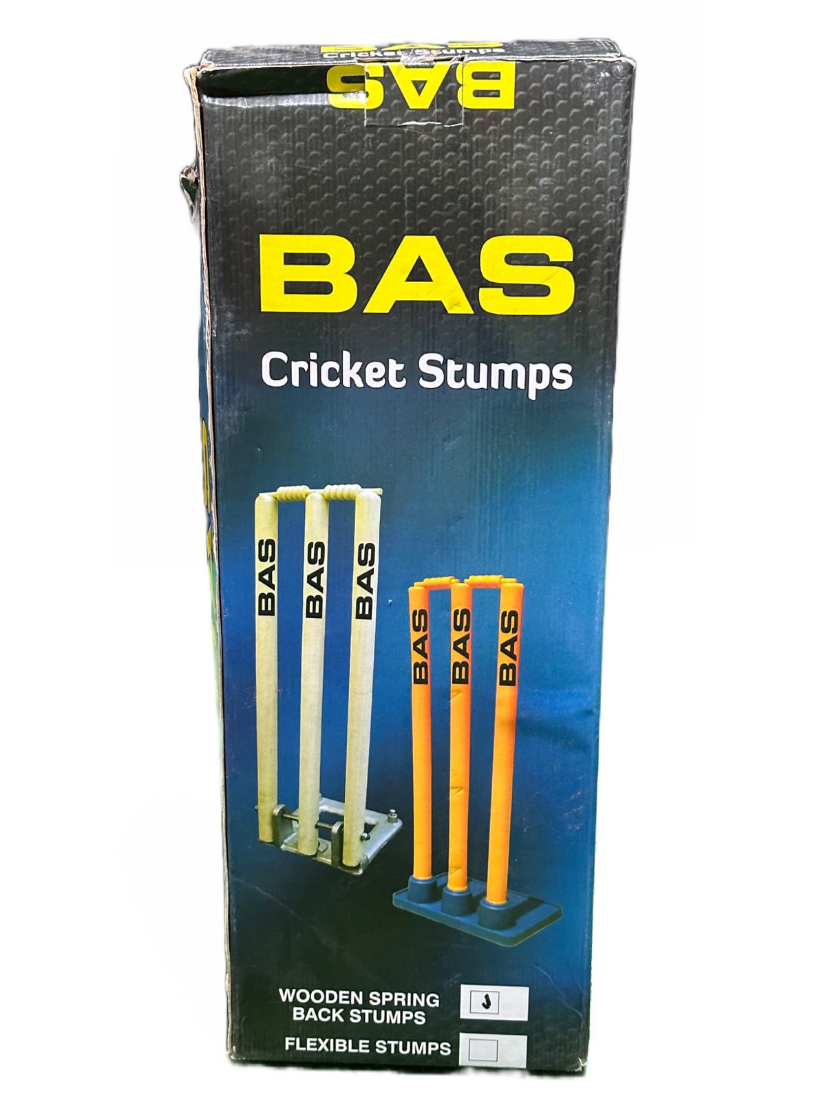 BAS Cricket Spring Stumps (with Bails)